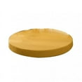 thumbnail image 1 of DOLITY 1pc Bed Sheet Fitted Sheet Solid Color Cotton Round for Hotel Dia.220cm yellow, 1 of 7