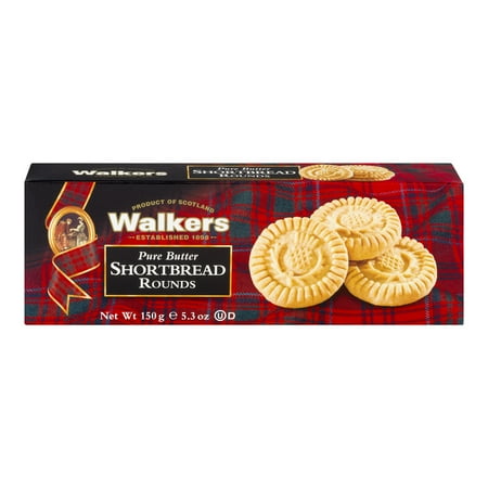 Walkers Shortbread Rounds Pure Butter, 5.3 OZ