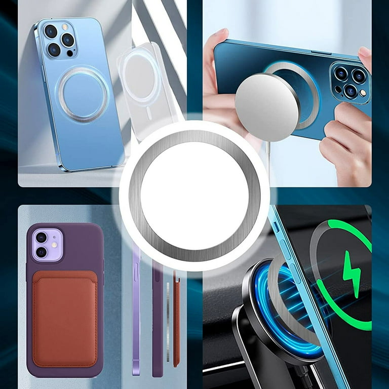 Dteck Magnetic Ring Sticker, Compatible with MagSafe Ring