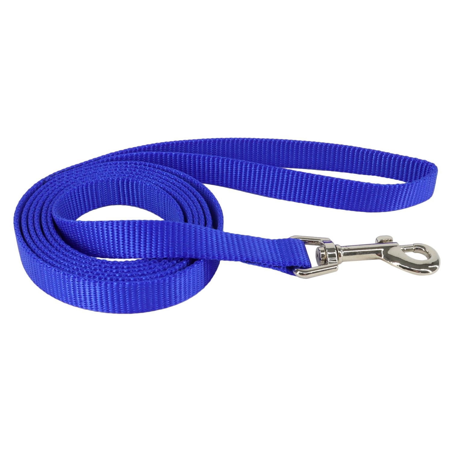 Pet Attire by Coastal 5/8" x 6' Medium Blue Dog Leash