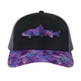 thumbnail image 5 of HDE Trucker Hat - Performance Outdoor Snapback Adventure Hats for Men Black Tropical Trout, 5 of 7