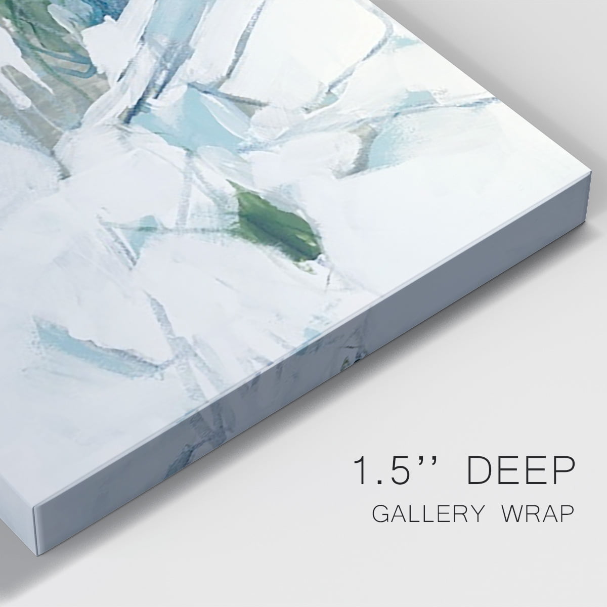 Ice Cavern IV Premium Gallery Wrapped Canvas - Ready to Hang