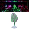 thumbnail image 3 of Plantas de Acuario Almohadilla de Hoja de Pez Betta con Ventosa Hamaca de Hoja de Cama Betta Diseño de Doble Hoja Decoración de Cría de Puntos de Descanso y Ligera para Acuario ANGGREK  Otros, 3 of 8