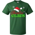 thumbnail image 3 of Inktastic Auntie Claus with Christmas Santa Hat and Snowflakes T-Shirt, 3 of 5