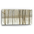 thumbnail image 2 of Epic Art 'Woods in Winter Gold' by Katherine Lovell, Acrylic Glass Wall Art, 48"x24", 2 of 3