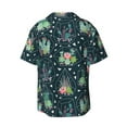 thumbnail image 2 of KLL Cactus 2 Print Men's Shirt Short Sleeve Button Down Summer Cuba Beach Shirts- 3X-Large, 2 of 7