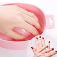 thumbnail image 4 of Cuenco para manicura, plato de remojo, eliminación de uñas cuadrada de una sola capa, cuenco para lavado de manos con agua, herramienta para spa con aceite para eliminar uñas Adepaton CPB-DE-LYY464-1, 4 of 5