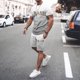 thumbnail image 2 of Playeras De Algodón Para Hombre, Camiseta Holgada Con Estampado De Letras De Ciudad Para Hombre, Conjunto De Ropa Deportiva De Verano, Ropa Deportiva Informal, 2 of 6