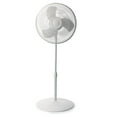 thumbnail image 1 of Lasko 16 Inch 3 Speed Oscillating Adjustable Stand Pedestal Floor Fan, White, 1 of 5