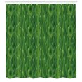 thumbnail image 3 of Ambesonne Green Shower Curtain, Retro Spring Abstract, 69"Wx75"L, Pale Green and Fern Green, 3 of 3