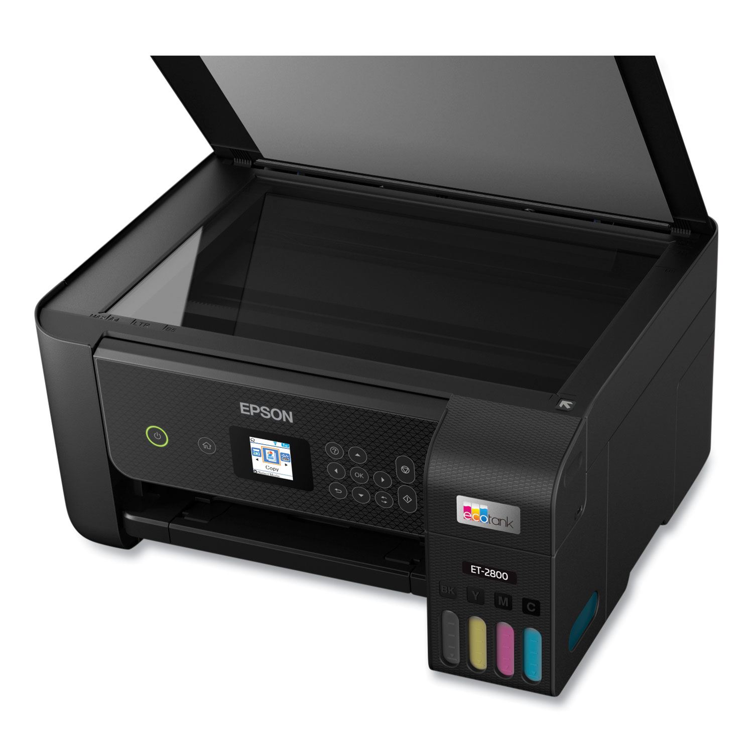 Epson EcoTank ET-2800 Wireless Color All-in-One Cartridge-Free Supertank Printer with Scan and Copy ? The Ideal Basic Home Printer - Black