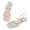A-White86, variant on Womens Flat Slide Minimalist Crisscross Thin Strap Ladies Sandals Summer Sleek Street Everyday Casual Outdoor Walking Sandals