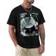 thumbnail image 1 of Camisetas de verano para niños y hombres, camisetas Jan Ullrich Schwarz & Weiss, ropa bonita, camisetas negras, camisetas de entrenamiento para hombres, 1 of 7