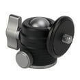 Mini Ball Head Hot Shoe Mount Adapter 360 Degree Swivel Mini Ball Head 1/4 Tripod Screw Head For Cameras, Camcorders, Smart Phone, Gopro, LED Video Light, Ring Light, Microphone