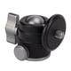 thumbnail image 1 of Adaptador de trípode para cámara cabezal de bola pequeño de aluminio universal giratorio de 360 anodizado para SLR, 1 of 8