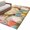 Yellow, variant on 3'x5' Rug for Living Room Bedroom, Easter Bunny Eggs Washable Area Rugs Non-Slip Carpet Mats, Spring Tulip Daisy Flowers Leaves Pastoral Indoor Low Pile Area Rug Runner for Kitchen, Mudroom