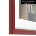 thumbnail image 5 of ArtToFrames 6x18 inch Red Picture Frame, Red Wood Poster Frame (4155), 5 of 8