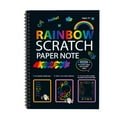thumbnail image 1 of Clearance! Delayuji Home Decor Colorful Scratch Book Festival Scratch Paint Colorful Drawing Scratch Paper Easy To Operate Relaxing and Stress Relieving One Size Black, 1 of 9