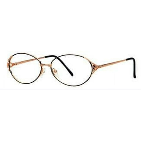 Triumph Optical Aviva Womens Eyeglasses Gold & Demi Amber