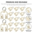 thumbnail image 2 of NUTEDOM Curtain Track Roller Hooks Rail Blinds Glider Ceiling, 2 of 7