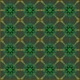 thumbnail image 1 of Ahgly Company Machine Washable Indoor Square Transitional Dark Lime Green Area Rugs, 5' Square, 1 of 7