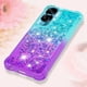 thumbnail image 5 of Funda para Honor 90 Lite 5G Transparente con Brillos Carcasa Protectora Antigolpes con Glitter Brillante, 5 of 5