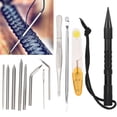 thumbnail image 3 of Agujas de Cordón de Paracaídas, Herramienta práctica de Tejido de pulseras de aluminio simple, para pulseras que fabrican pulseras, 3 of 7