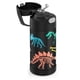 thumbnail image 2 of Botella termo Thermos Kids con diseño de dinosaurio que brilla en la oscuridad, 350 ml, 2 of 8
