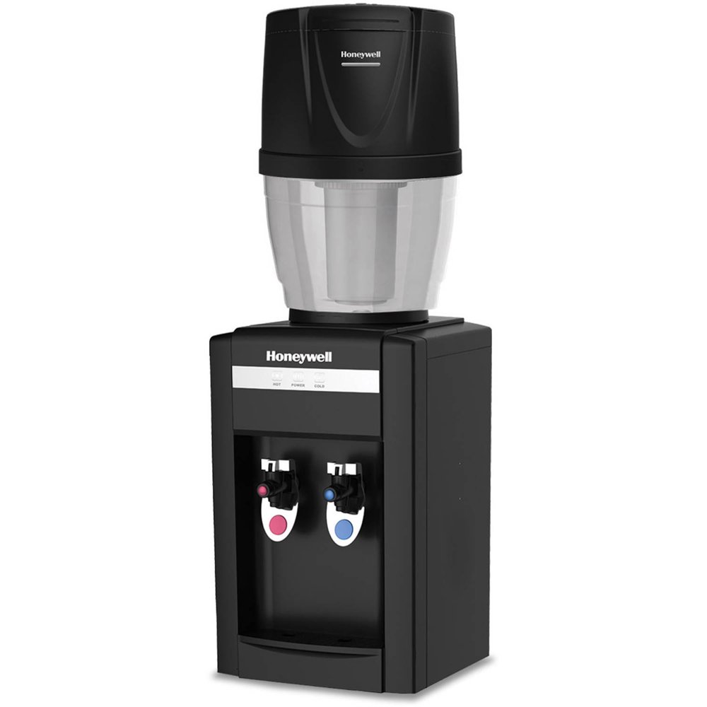 Honeywell 21" Tabletop Water Cooler Dispenser, Hot and Cold
