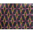 thumbnail image 4 of oneOone Georgette Viscose Fabric Diamond Geometric Printed Craft Fabric BTY 42 Inches Wide, 4 of 4