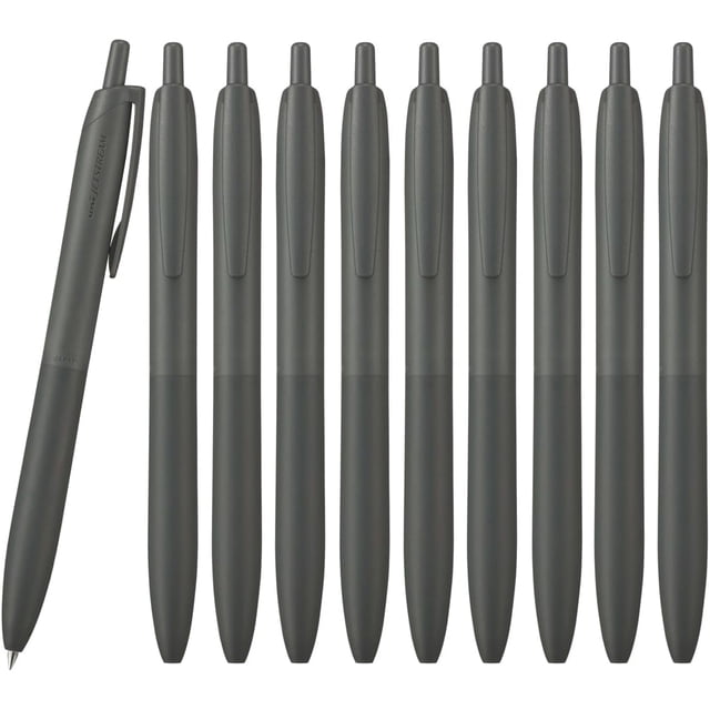 Bolígrafos Mitsubishi Pencil Jetstream 0,5 mm con tinta negra, paquete de 10
