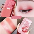 thumbnail image 3 of Highlighting Eye Shadow Eyeshadow Palette Eyeshadow Powder Palette 2 Colors Glitter Matte Long Lasting Eye Makeup Pigmented Cosmetic#8 Anggrek Otros, 3 of 4