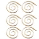 thumbnail image 1 of Advancent Tapiz de de Cable de aluminio para el hogar, bricolaje, artesanía, alfileres de ganchillo, agujas de tejer, accesorio de Decoración del hogar 6 uds oro Advancent HA063661-07, 1 of 6