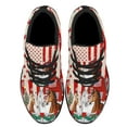 thumbnail image 2 of ChriStas Horses American flag Shoes Sneakers Black Size 11.5, 2 of 7