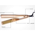 thumbnail image 3 of Hair Straightener, Wet And Dry, Quick Heating, Infrared Ceramic Curling Iron(gold), 3 of 5