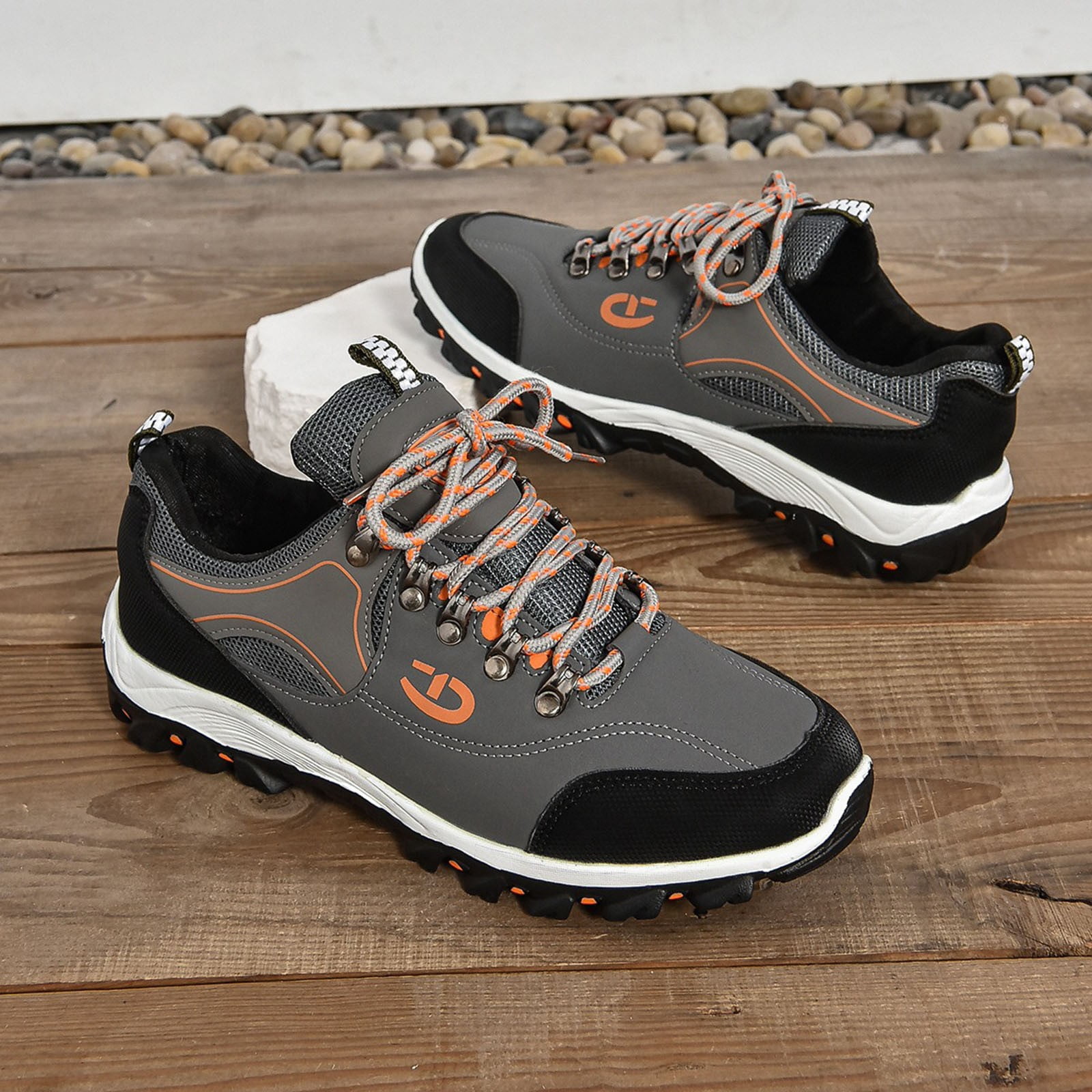 FhgihG Women's Waterproof Hiking Shoes Outdoor Climbing Sneakers Non-Slip Trekking Running