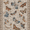 ARN1992-BLOOM, variant on KUETH 5'x7' Tiger Area Rugs for Living Room, Non Slip Machine Washable Vintage Boho Rug, Low Pile Print Rug for Bedroom Dining Room Home Office