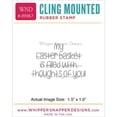 thumbnail image 2 of Whipper Snapper Cling Stamp 2.5"X3.5"-My Easter Basket, Pk 2, 2 of 2