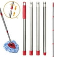 thumbnail image 2 of Jkung Mop Stick Stainless Steel Mop Replacement Handle Convenient Brooms Handle Stick with Hanging Hole for Home, 2 of 7
