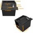 thumbnail image 2 of KOJEM Center Console Gun Safe Storage Box Vault Compatible with 2007 - 2013 Toyota Tundra, 2008 - 2021 Toyota Sequoia, 2 of 12