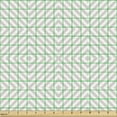 thumbnail image 2 of Geometric Fabric by the Yard Upholstery, Abstract Diagonal Squares Modern Simplistic Optical Illusion Pattern, Decorative Fabric for DIY and Home Accents, Grey Yellow and White by Ambesonne, 2 of 5