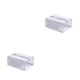 thumbnail image 3 of Injueey Caja de pañuelos Organizador de almacenamiento de papel impermeable Sin perforaciones Servilleta Contenedor Organización Restaurante Cocina Blanco 2piezas Injueey CBP330338, 3 of 6
