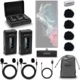 thumbnail image 1 of Micrófono inalámbrico Movo WMX-2-C-DUO USB-C para Android, 1 of 7