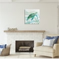 thumbnail image 2 of Stupell Industries Modern Turtle Underwater Animals & Insects Painting Gallery Wrapped Canvas Print Wall Art, 24 x 24, 2 of 7