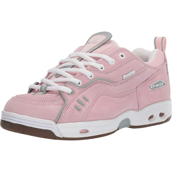 Globe CT IV Classic Mens Pink Suede Lace Up Athletic Skate Shoes