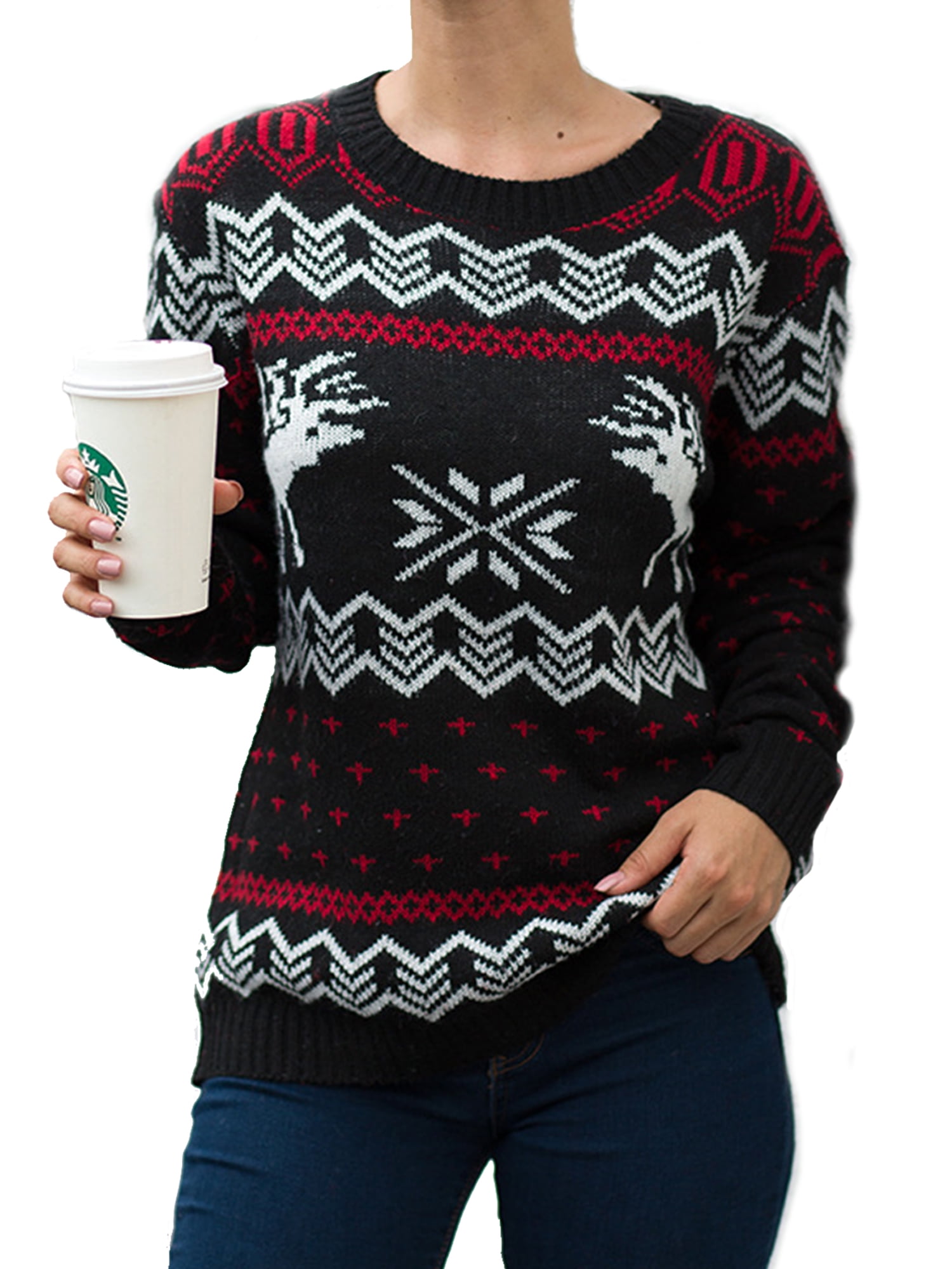 walmart ladies christmas sweater