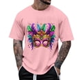 thumbnail image 1 of Ceisia Men's Summer Casual Printed Button-Up Turndown Collar/Lapel Gift Short Sleeve Shirt - Comfortable Daily Outdoor Wear, 1 of 5