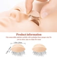 thumbnail image 3 of Replacement Eyelids Removable Soft 3 Pair Practice Lash Eyelids Realistic Eyelid, 3 of 10
