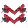 thumbnail image 1 of Outil Carré de Serrage d'Angle, Règle de Positionnement à Angle Droit avec Blocs de Réglage pour les Projets de Menuiserie, 1 of 8
