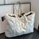 thumbnail image 5 of Bolso Hobo de plumón para mujer, bolso con asa superior de gran capacidad, bolso bandolera, bolso de compras, 5 of 9
